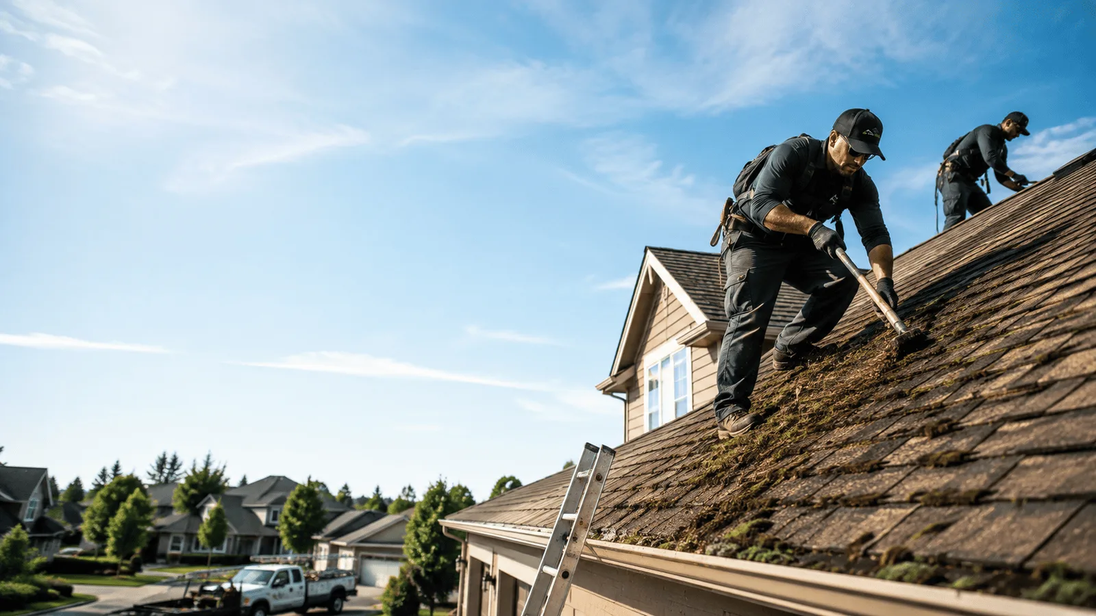 Roof Moss Removal in Riverside, MO near me